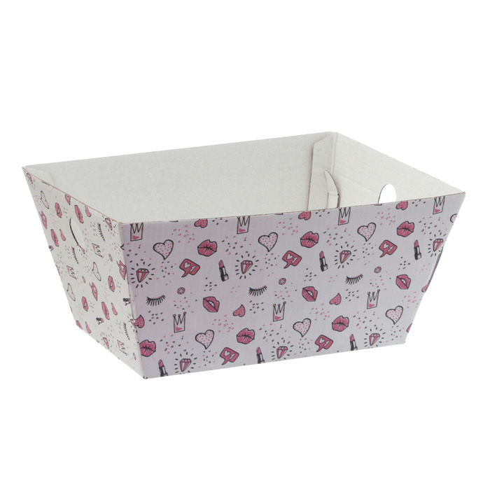 Складная коробка–трапеция «Девичьи фантазии», 27 х 19,5 х 13 см