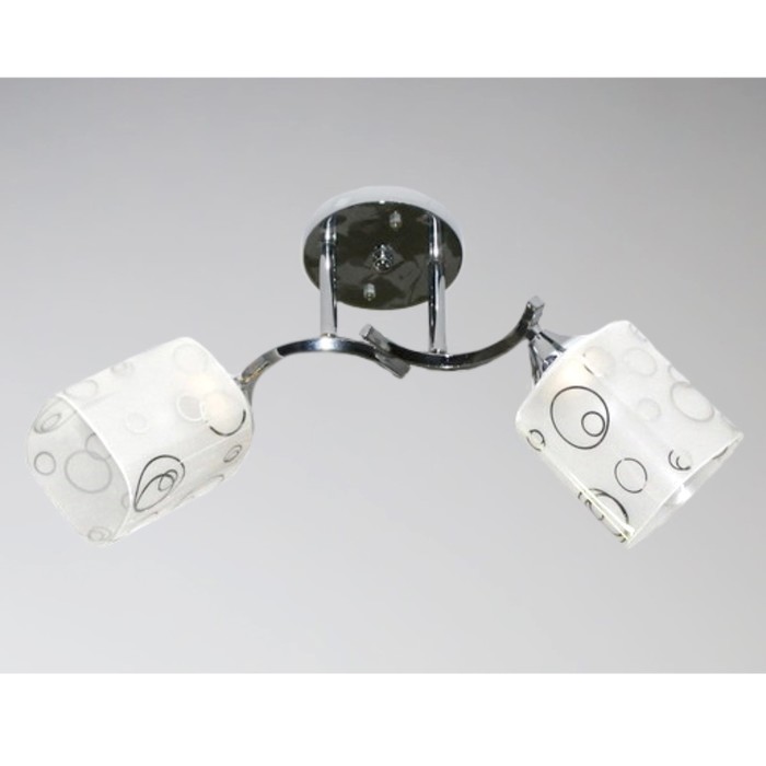 Люстра "Марта" 2xE27x60Вт хром 45x23x26см.