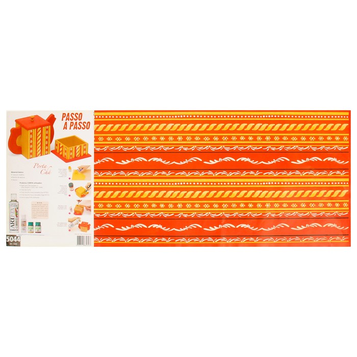 Бумага для декупажа, фальшь-мозаики Соrfix "Бордюры" 27х70 см