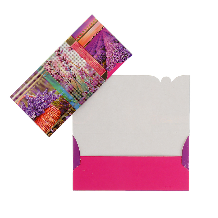 Конверт для денег "Универсальный" лаванда