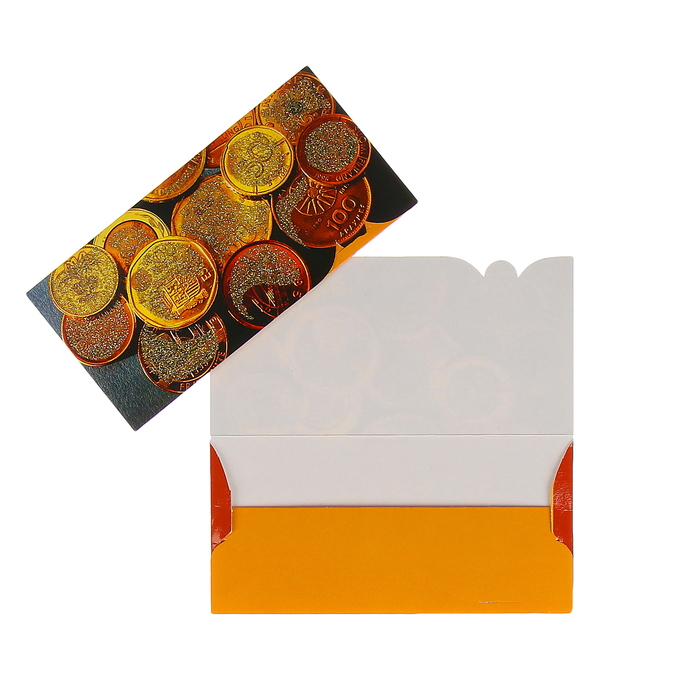 Конверт для денег "Универсальный" монетки