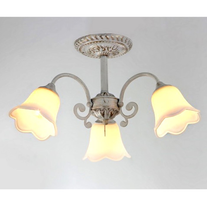 Люстра "Астрид" 3xE27x60Вт белый 50x50x45см.