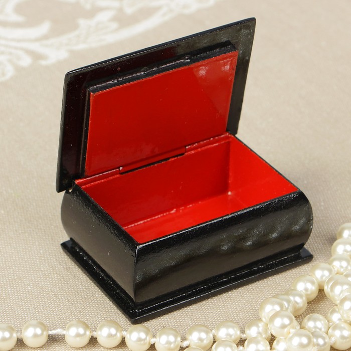 Шкатулка "Цветы" 1 вид 7х5 см, ручная роспись, микс