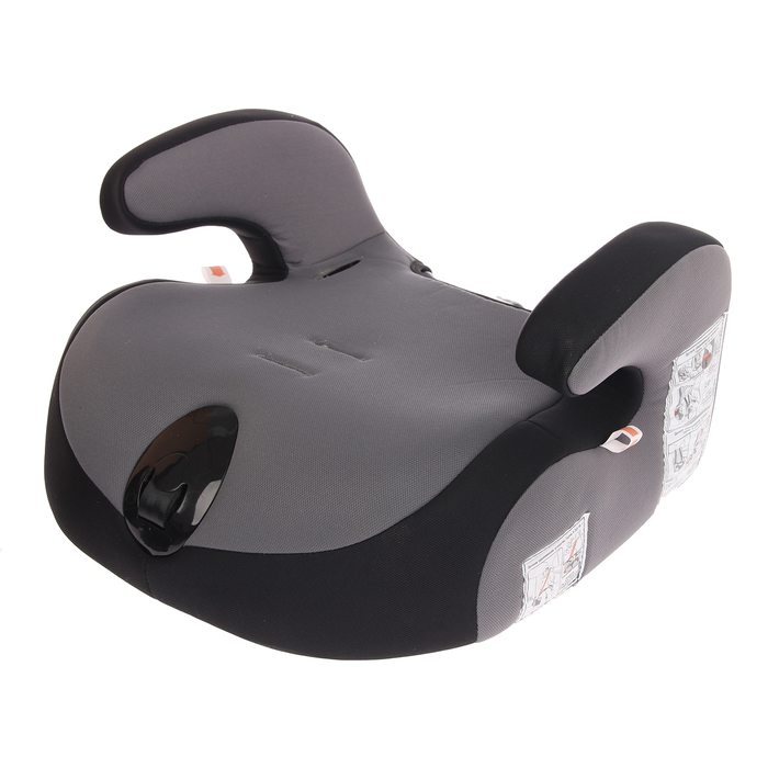 Автокресло-бустер «Прайм», группа 1-2-3, цвет серый