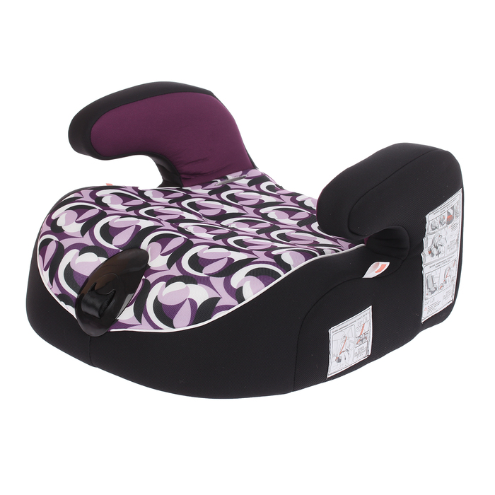Автокресло-бустер «Драйв», группа 1-2-3, серия Siger Art, цвет абстракция