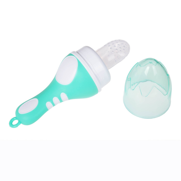 Изделие для прикорма с силиконовой сеточкой, цвет мятный