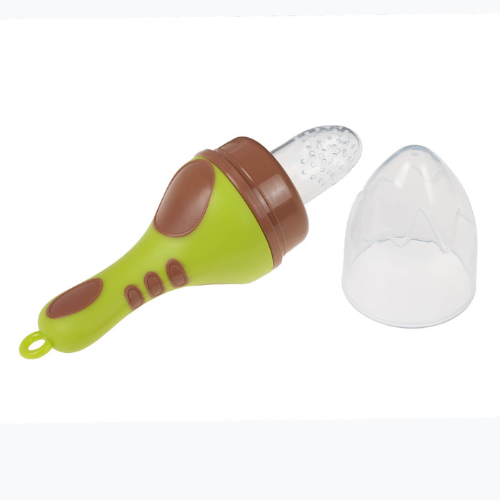 Изделие для прикорма с силиконовой сеточкой, цвет зелёный