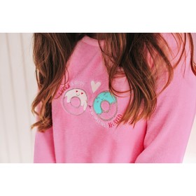 

Джемпер женский KAFTAN "Candy" пудра, р-р 42-44, 100% п/э, велсофт (пончики)