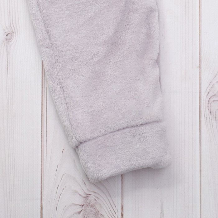 Брюки женские KAFTAN "Candy" сер, р-р 46-48, 100% п/э, велсофт