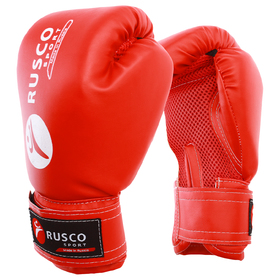 

Перчатки боксерские RUSCO SPORT кож.зам. 8 Oz цвет красный