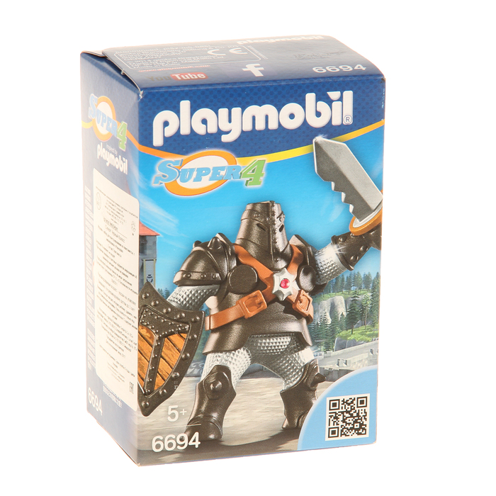 Конструктор "Чёрный колосс", 8 деталей