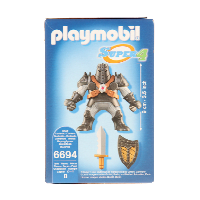 Конструктор "Чёрный колосс", 8 деталей