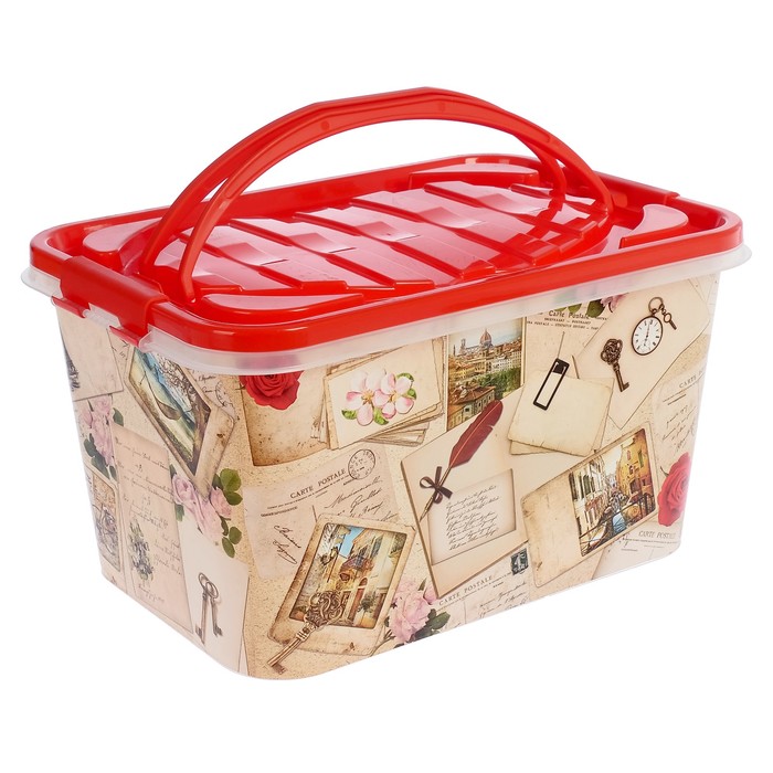 Контейнер прямоугольный "Ретро" 15 л