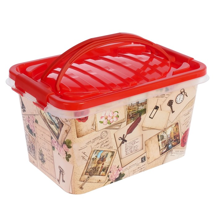 Контейнер прямоугольный "Ретро" 7 л