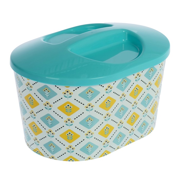 Короб для хранения овальный "Скандинавия"