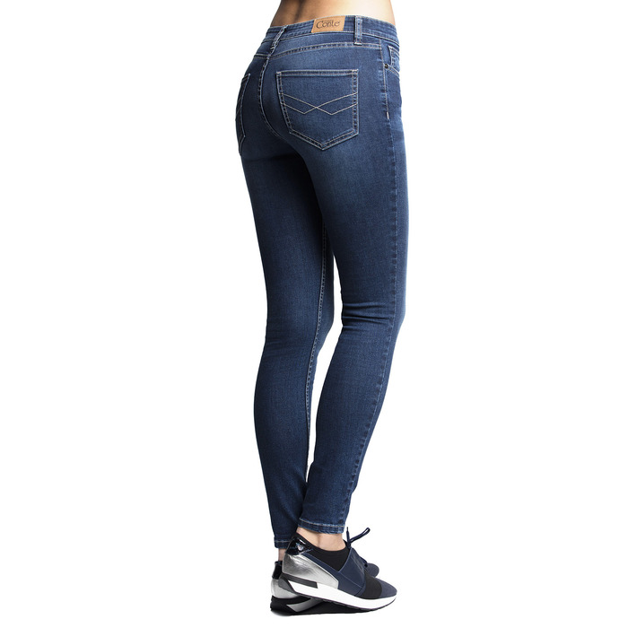 Джинсы женские CELG 756/4909D, цвет синий, р-р 44 (94), рост 170