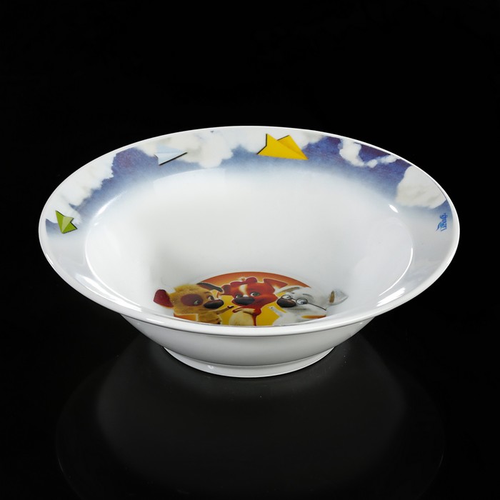 Миска 17,5 см "Озорная семейка на ракете", 400 мл