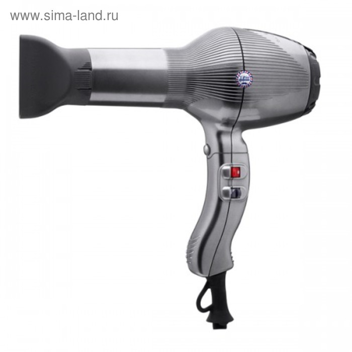 

Фен Gamma PIU-116 Barber Phon, 2000 Вт, серебристый