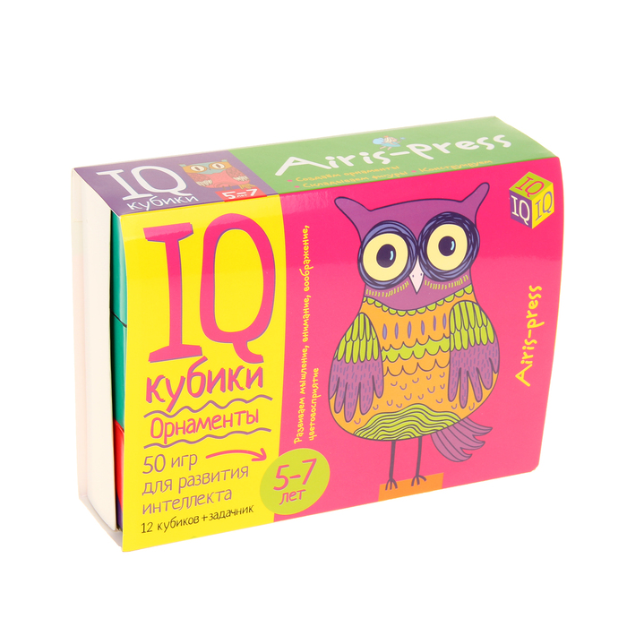 Развивающий набор &quot;Орнаменты: 50 игр для развития интеллекта&quot;