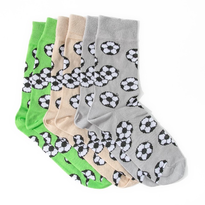 Носки мужские, цвет МИКС, размер 29