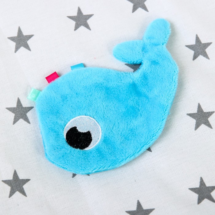 Развивающая игрушка-шуршалка «Кит»