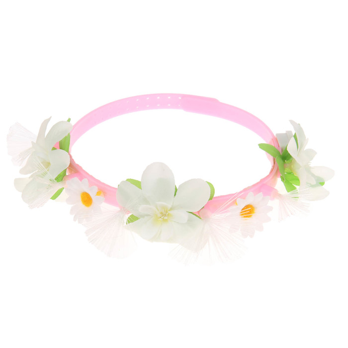 Гавайский светящийся венок "Невеста"