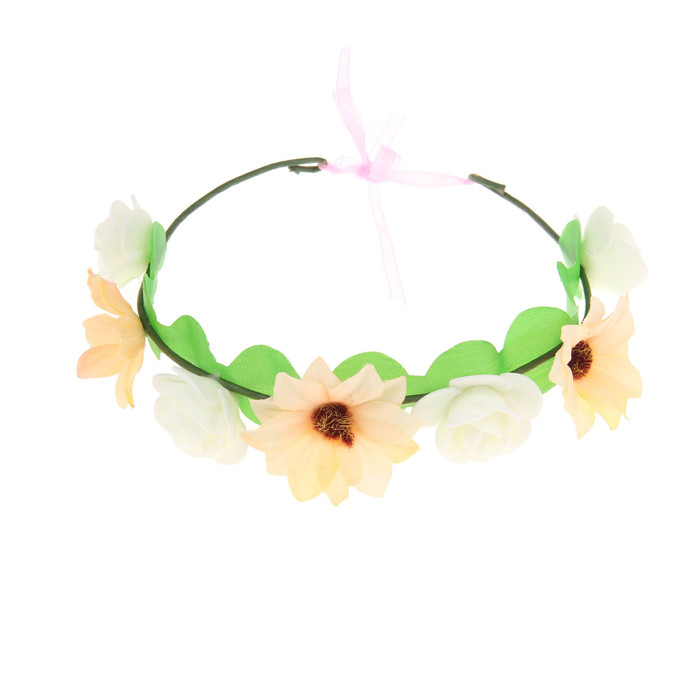 Гавайская повязка "Цветочная фантазия"