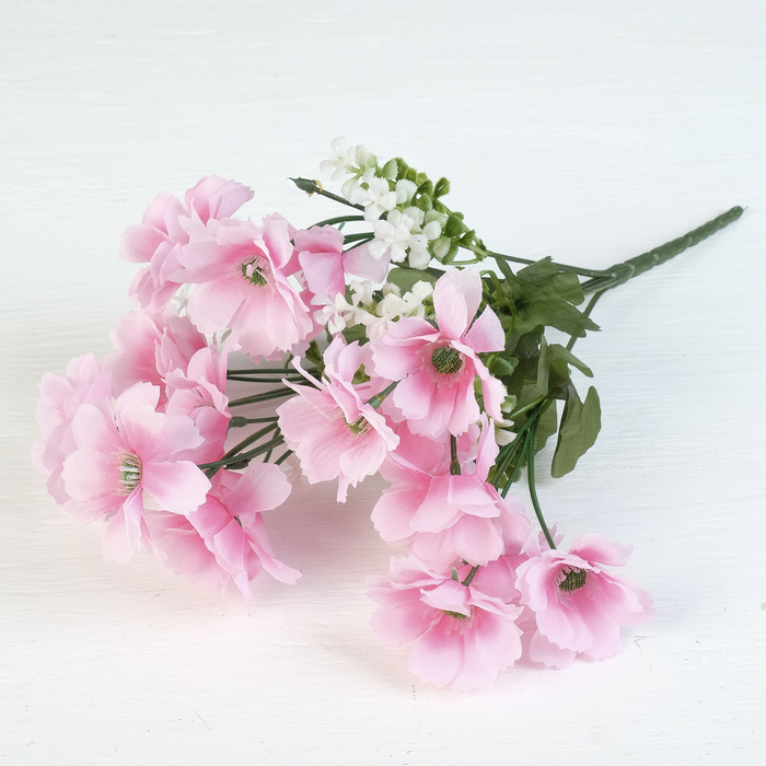 Букет "Цветок с резными лепестками" 30 см, микс