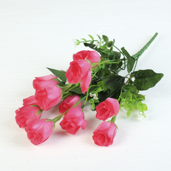 Букет "Роза с кантом" 25 см, микс