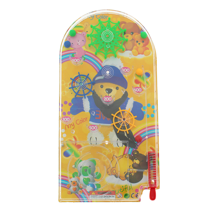 Головоломка-пинбол "Мишка"