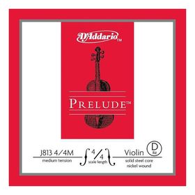 

Отдельная струна D'Addario J813-4/4M Prelude D (Ре) для скрипки размером 4/4