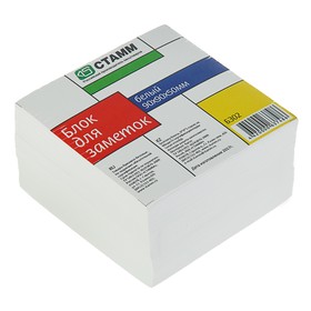 

Блок бумаги для записей 9 x 9 x 5 см, белый, 80 г/м2