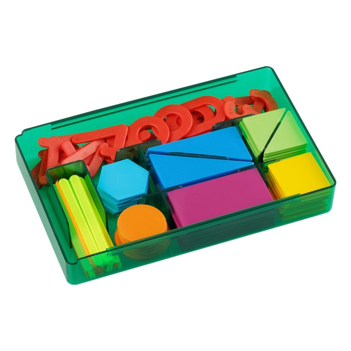 Касса счетных материалов "Учись считать" с пятиугольником