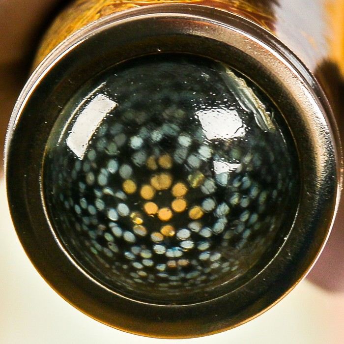 Калейдоскоп "Бабочки с золотым тиснением" 19х4х4 см