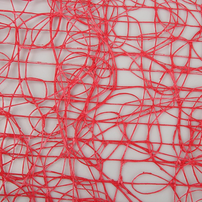 Сетка сизаль премиум, BOZA, красный, 0,53 x 4,57 м