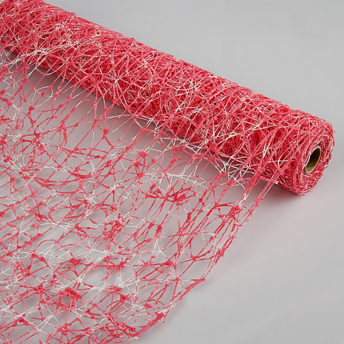 Сетка сизаль «Cнег», BOZA, красный, 0,53 x 4,57 м