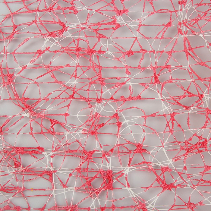 Сетка сизаль «Cнег», BOZA, красный, 0,53 x 4,57 м