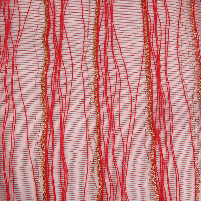 Сетка «Бриса» металлизированная, BOZA, красный, 0,53 x 4,57 м