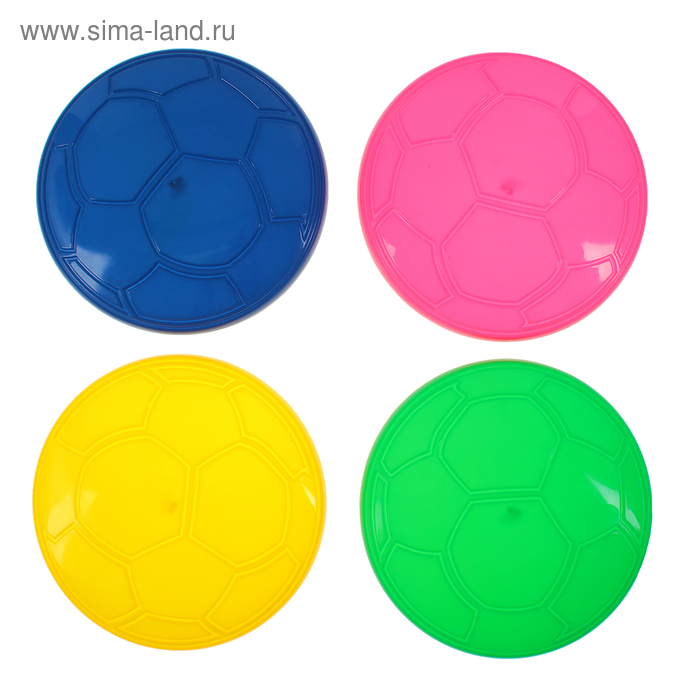 фото Летающая тарелка «футбол», цвета микс