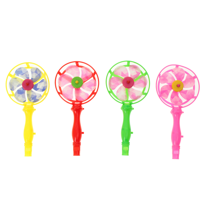 Ветерок "Крутыш" со свистком, цвета МИКС