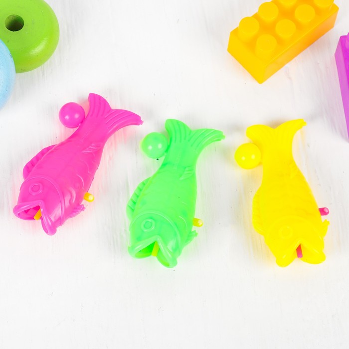 Стрелялка "Рыбка", цвета МИКС