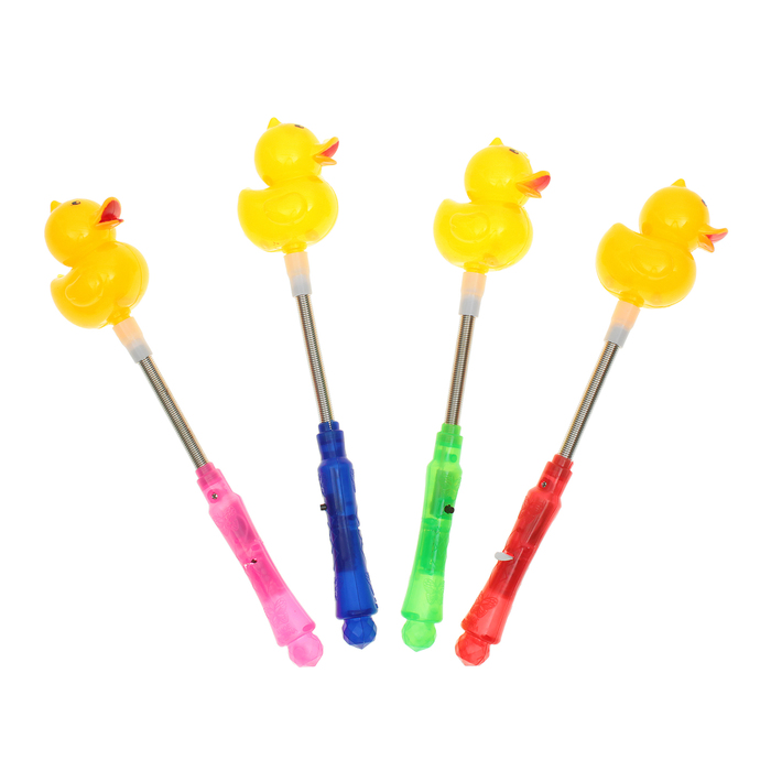 Палочка световая "Уточка" цвета микс