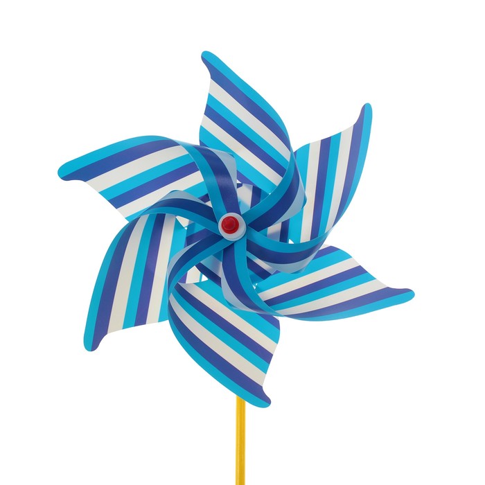 Ветерок "Полосатик", цвет синий