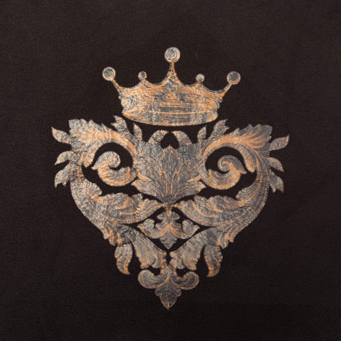 Джемпер женский KAFTAN "Барокко", чёрный, 50-52, флис