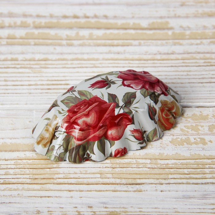 Набор форм для выпечки "Овал. Розарий", 3 шт, 8х4,7х2 см