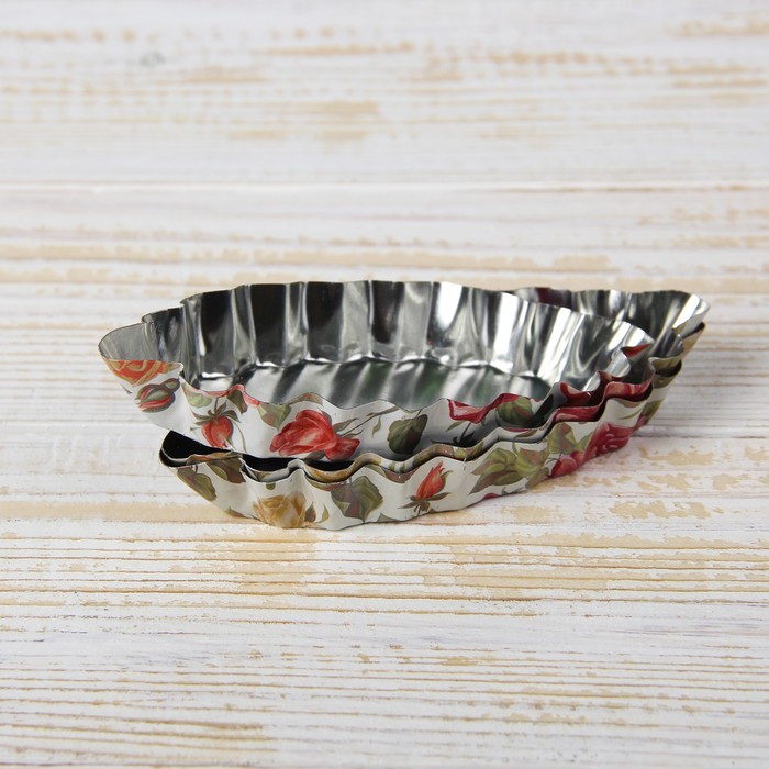 Набор форм для выпечки "Глаз. Розарий", 3 шт, 10,5х5х1,5 см