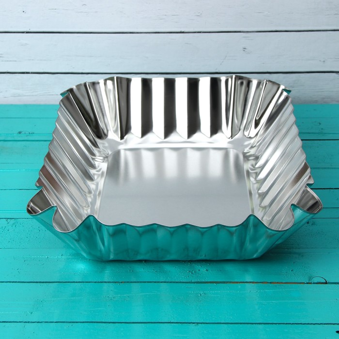 Форма для выпечки "Прямоугольник волнистый" 31х22,5х6,5 см