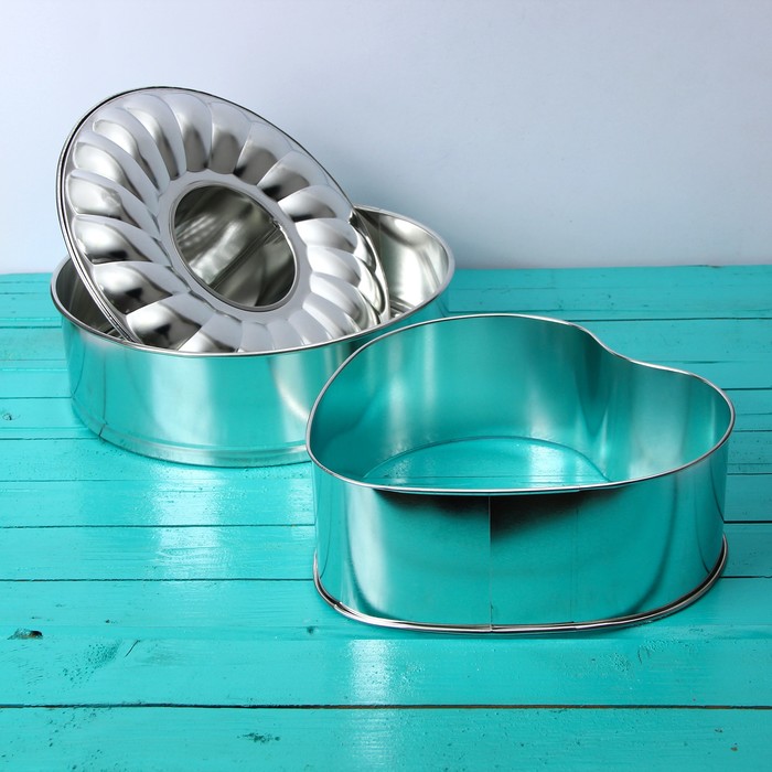 Форма для выпечки разъемная "Немецкий кекс. Фабиан", 2 предмета, 25х9,5 см