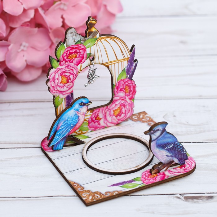 Подсвечник "Птички"