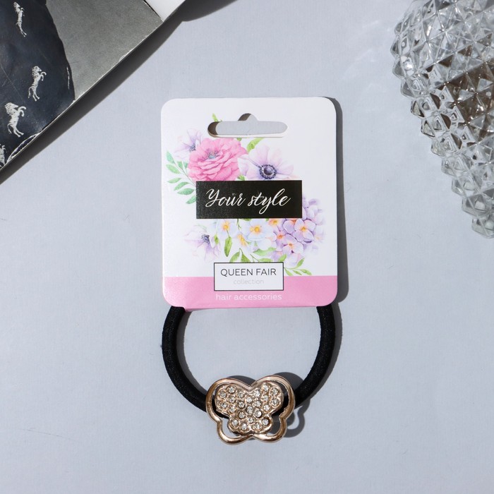 Резинка для волос "Престиж" бабочка